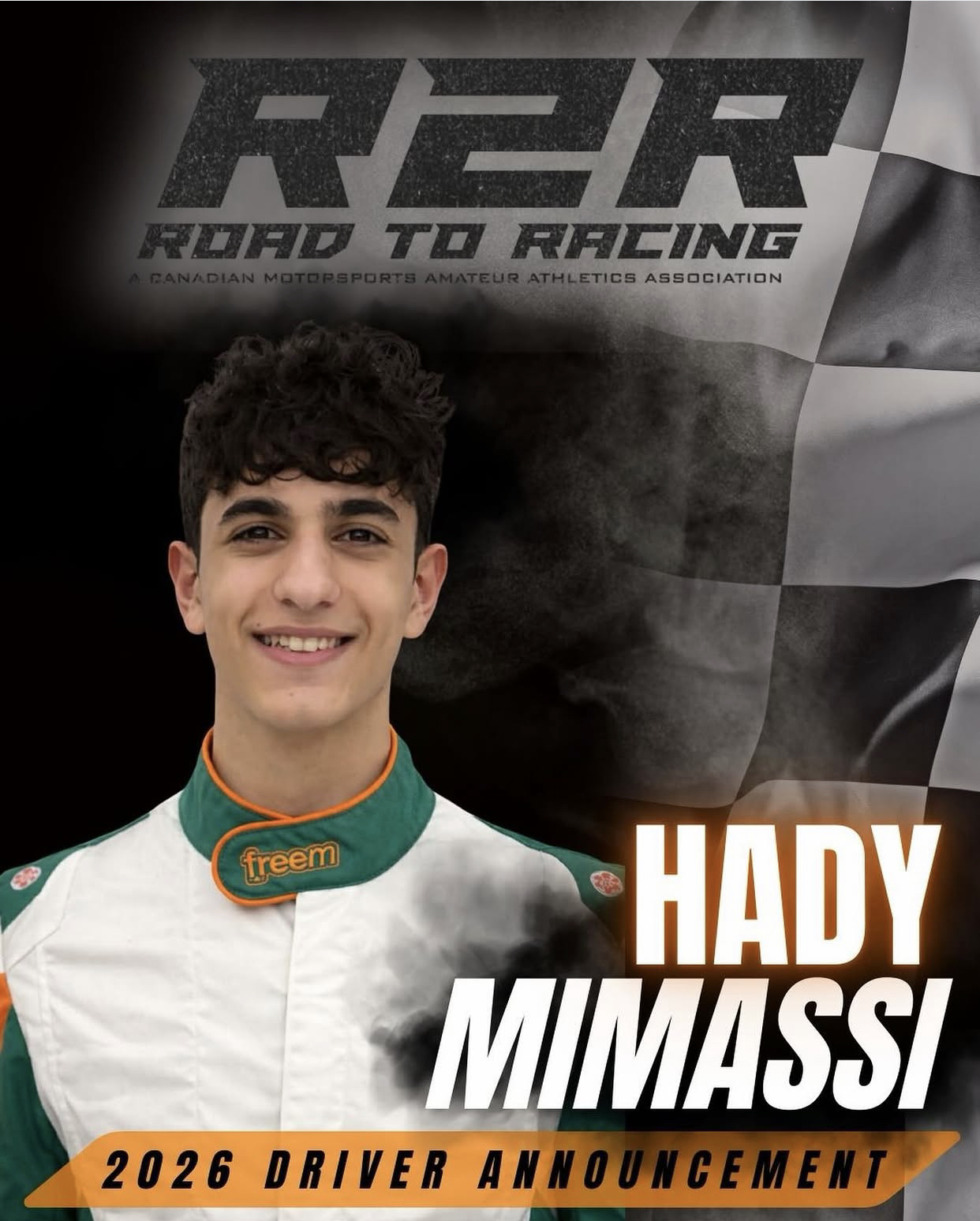 Hady-Noah Mimassi, Canadian F4 racing driver with Renauer Motorsport