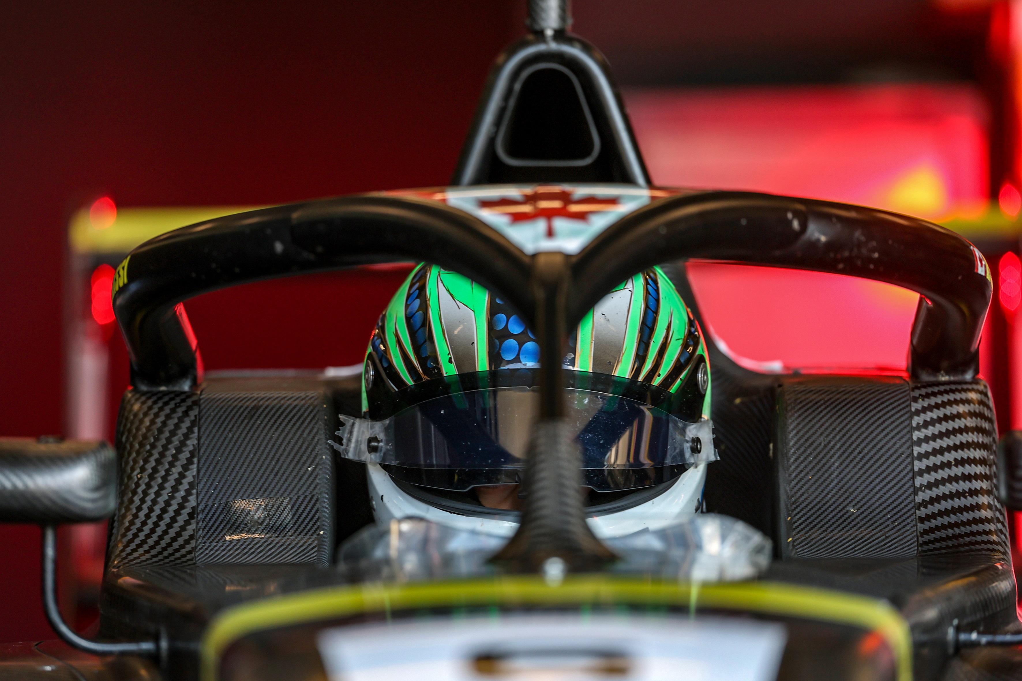 Hady-Noah Mimassi in his F4 car